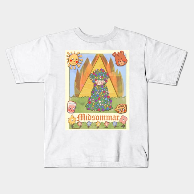 Midsommar Kids T-Shirt by Hkasof